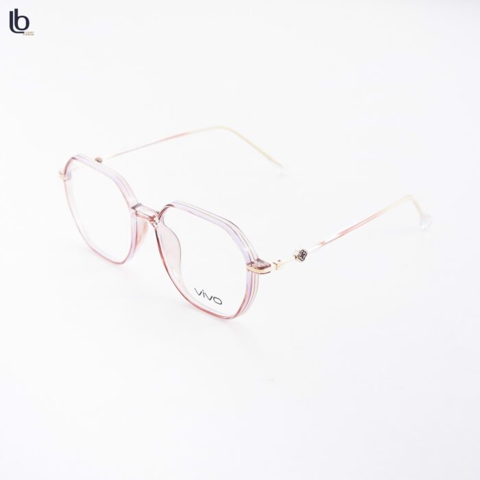 Gọng Kính Nhựa Mềm Vivo Lục Giác 8296