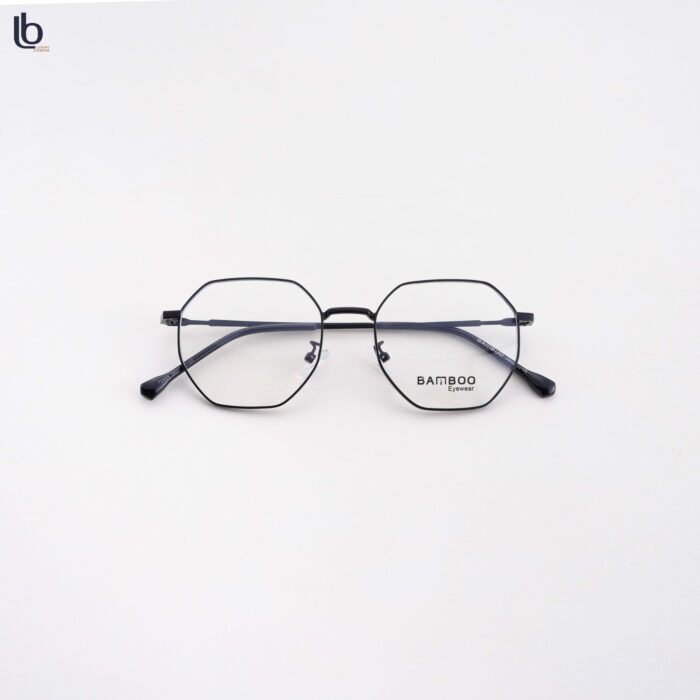 Gọng Kính Kim Loại Hàn Quốc Form Lục Giác 72686