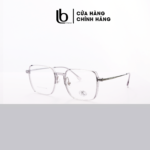 Gọng kính cận Vuông nam nữ Old Fashion chất liệu Nhựa càng thép H00120