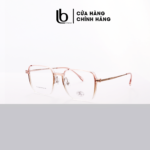 Gọng kính cận Vuông nam nữ Old Fashion chất liệu Nhựa càng thép H00120