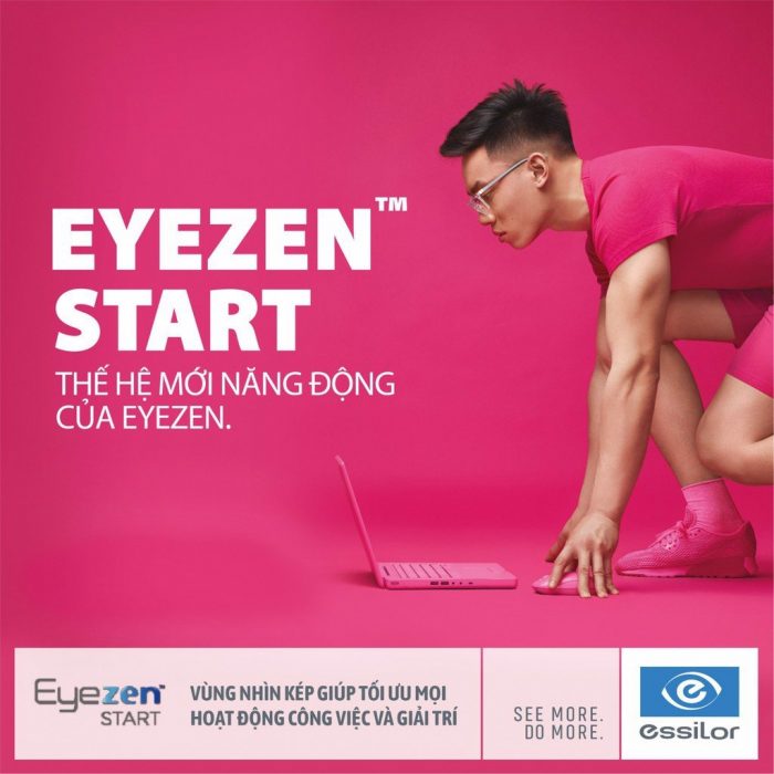 Tròng Kính Eyezen Blue UV Capture - Essilor Pháp