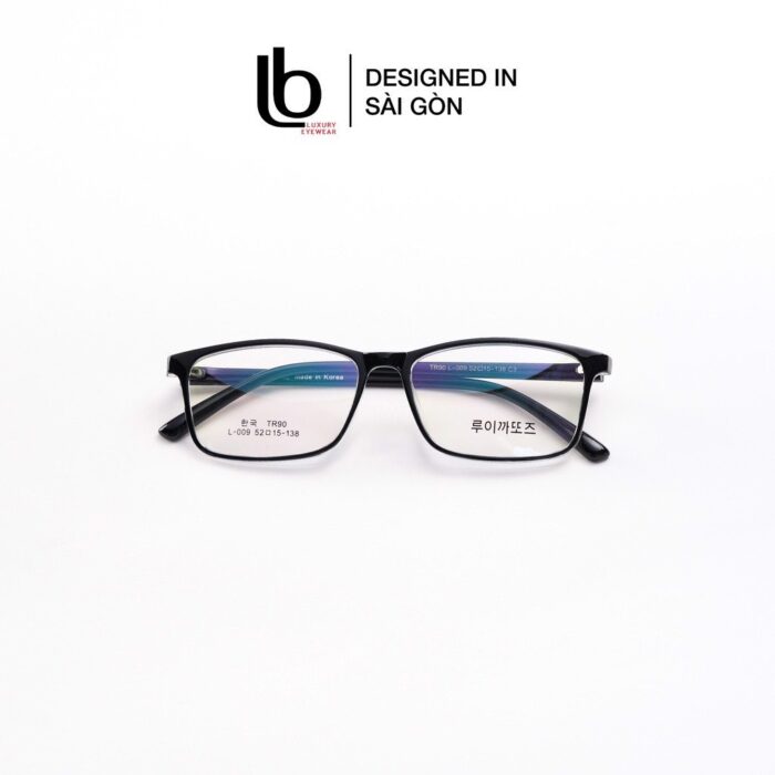 Gọng Kính Cận Vuông Chữ Nhật LB Eyewear Korea L 009