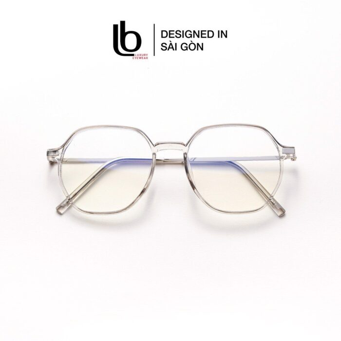 Gọng Kính Cận Tròn Lb Eyewear T 2057  - Vát Cạnh Trên