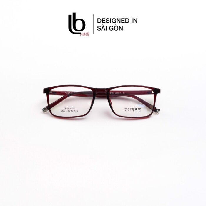 Gọng kính Cận Vuông Chữ Nhật LB Eyewear Korea HQ 6137