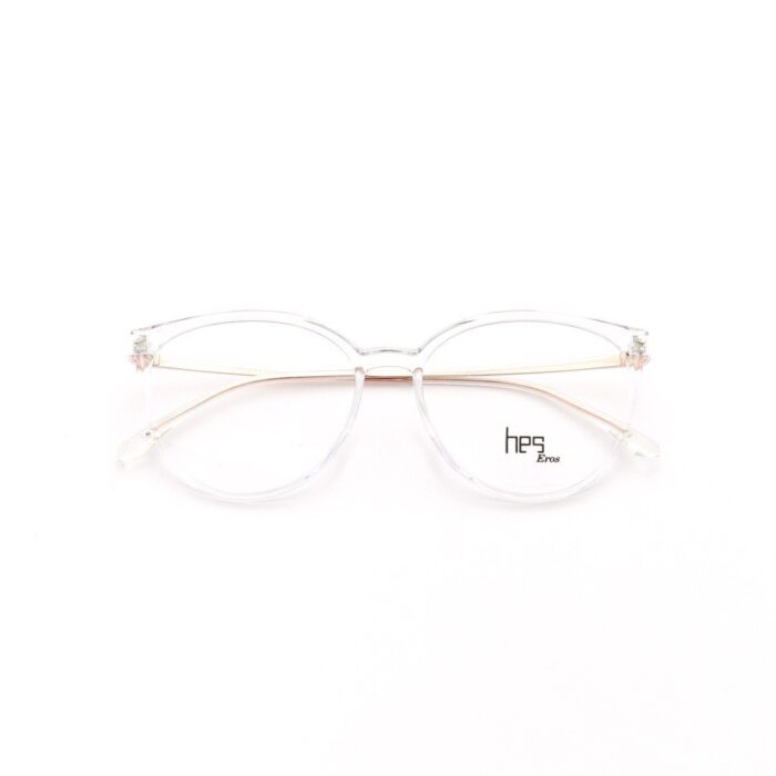 Gọng mắt kính cận loạn Bầu Oval H00 095 Nhựa thời trang - Trong suốt, Tím, Nâu, Hồng Hightlight - LB Eyewear