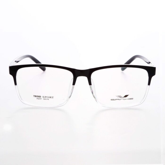 Gọng kính cận vuông nam nữ LBeyewear chất liệu nhựa dẻo phụ kiện thời trang HOT! - 24287