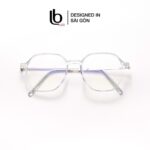 Gọng Kính Cận Tròn Lb Eyewear T 2057  - Vát Cạnh Trên