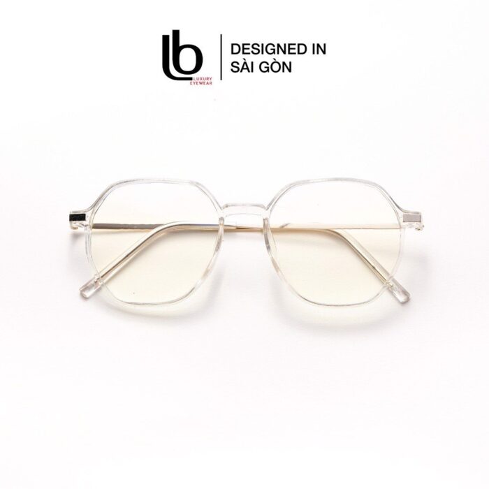 Gọng Kính Cận Tròn Lb Eyewear T 2057  - Vát Cạnh Trên