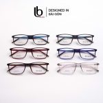 Gọng kính Cận Vuông Chữ Nhật LB Eyewear Korea HQ 6137