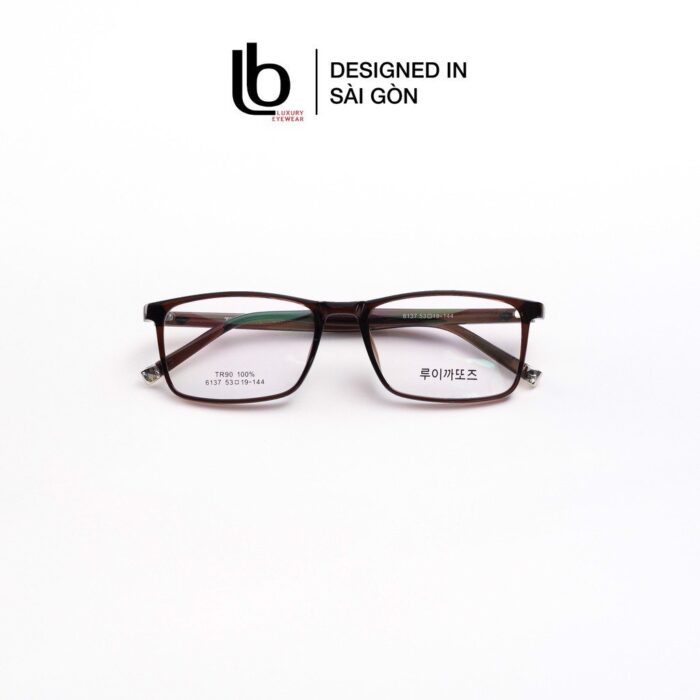 Gọng kính Cận Vuông Chữ Nhật LB Eyewear Korea HQ 6137
