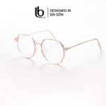 Gọng Kính Cận Tròn Lb Eyewear T 2057  - Vát Cạnh Trên