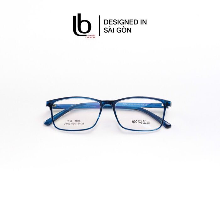 Gọng Kính Cận Vuông Chữ Nhật LB Eyewear Korea L 009