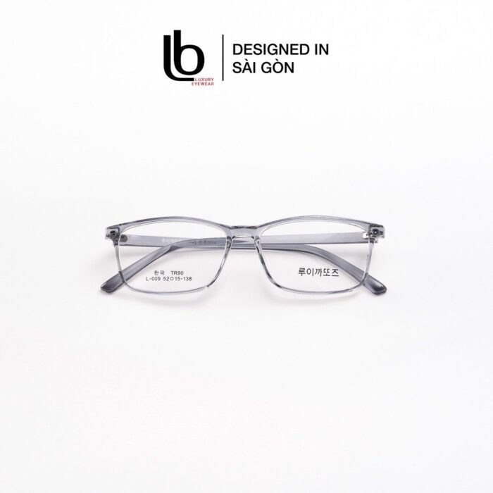 Gọng Kính Cận Vuông Chữ Nhật LB Eyewear Korea L 009