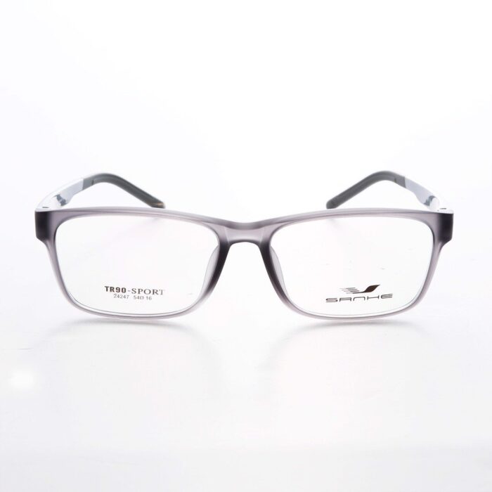 Gọng kính cận vuông nam nữ LBeyewear chất liệu nhựa dẻo phụ kiện thời trang HOT! Sanhe 24247