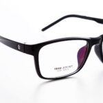 Gọng kính cận vuông nam nữ LBeyewear chất liệu nhựa dẻo phụ kiện thời trang HOT! Sanhe 24247