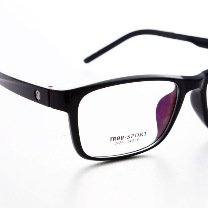 Gọng kính cận vuông nam nữ LBeyewear chất liệu nhựa dẻo phụ kiện thời trang HOT! Sanhe 24247