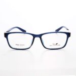 Gọng kính cận vuông nam nữ LBeyewear chất liệu nhựa dẻo phụ kiện thời trang HOT! - 24282 Đen & Trắng Trong & Xanh