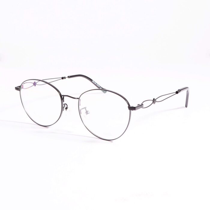 Gọng kính cận Bầu - Oval nam nữ LBeyewear chất liệu hợp kim phụ kiện thời trang HOT! - 246
