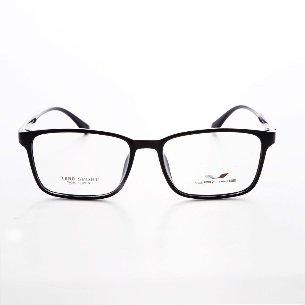 Gọng kính mắt cận Chữ nhật nam nữ LB Eyewear chất liệu nhựa dẻo phụ kiện thời trang HOT! - 24207 | Mắt Kính LB Eyewear