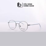 Kính mắt cận loạn Tròn nam nữ LBeyewear chất liệu Kim loại phụ kiện thời trang HOT! Vane 8951