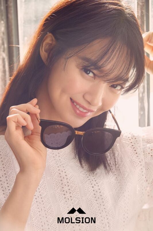 Shin Min Ah molsion eyewear glasses