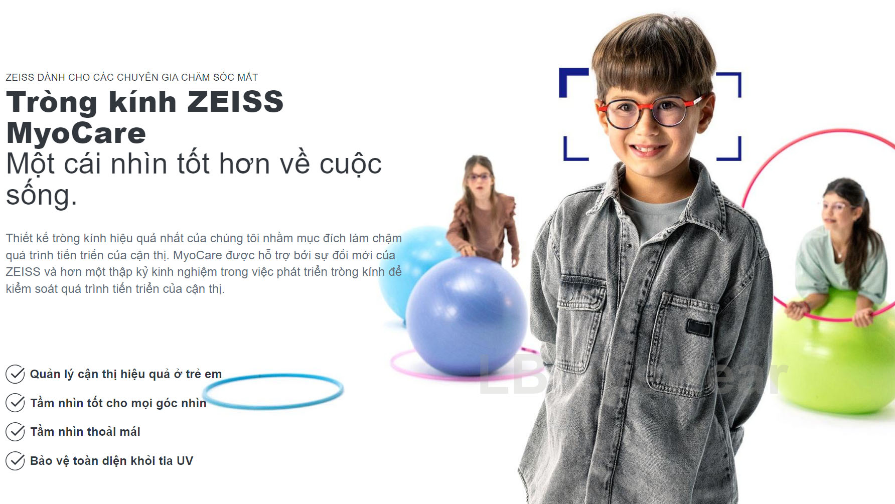 tròng kính Zeiss MyoCare