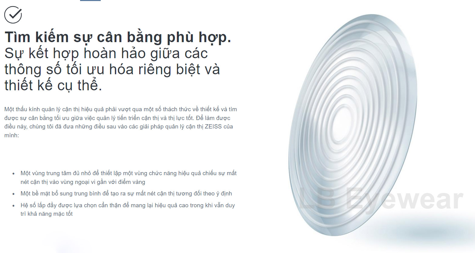 Tìm kiếm sự cân bằng phù hợp. Sự kết hợp hoàn hảo giữa các thông số tối ưu hóa riêng biệt và thiết kế cụ thể