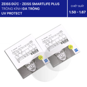 Tròng Kính ZEISS SMARTLIFE PLUS Kính Đa Tròng UV Protect®DuraVision Platinum UV, AntiVirus Platinum UV, Flash
