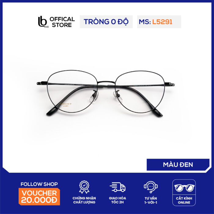 gọng kính siêu nhẹ LB L5291