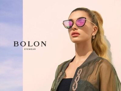 người mẫu đeo kính bolon eyewear