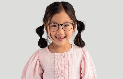 gọng kính vuông cho trẻ em