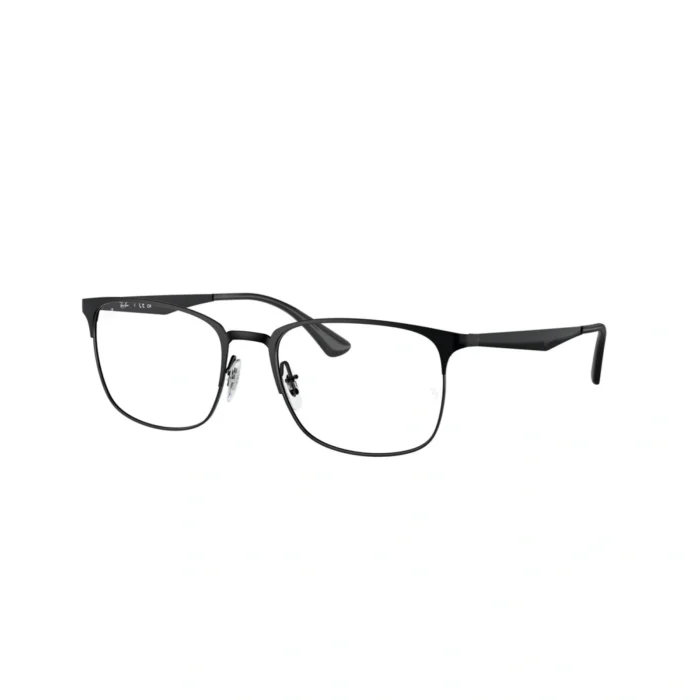 ray ban rx 6421 2904 black on black 8056597959445 1