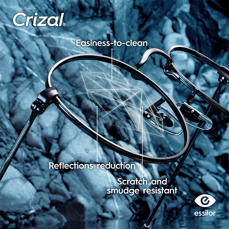 tròng kính Essilor Crizal