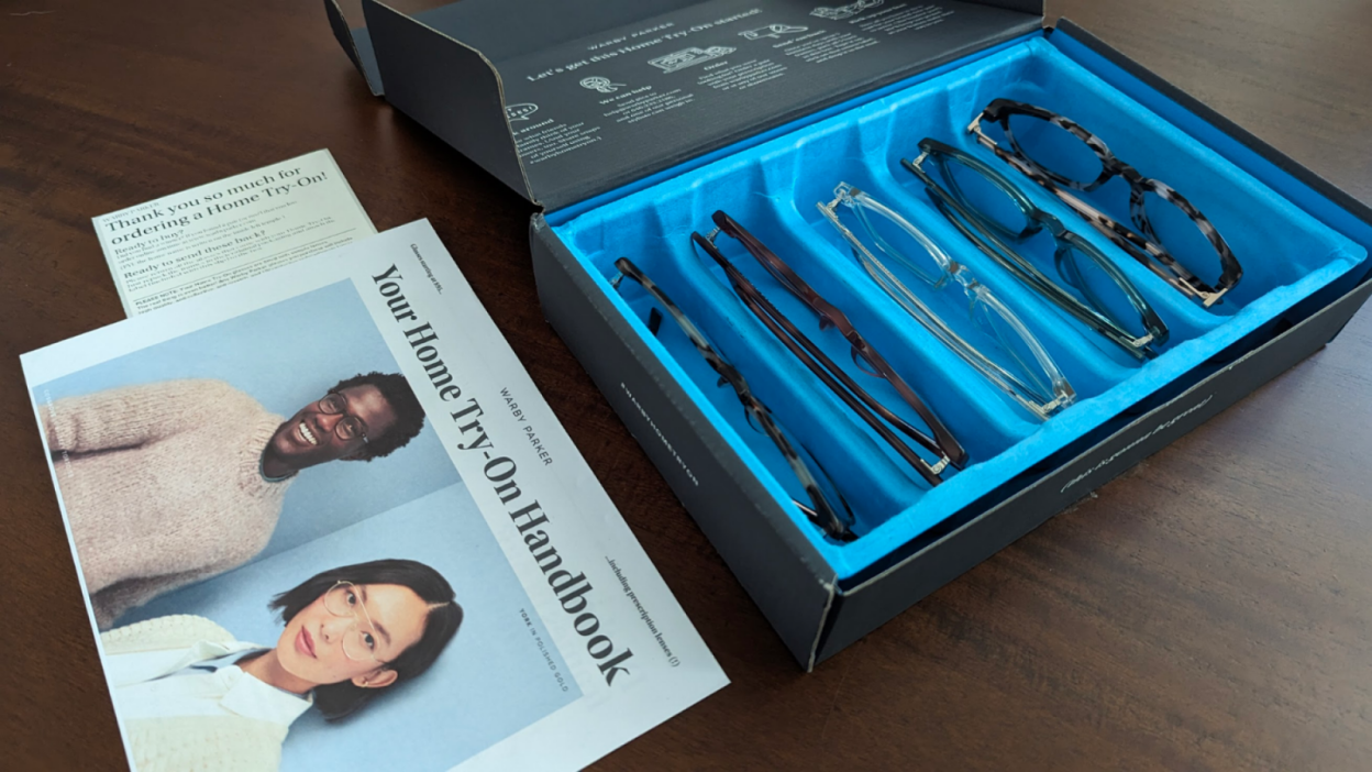 Warby Parker Home Try-On