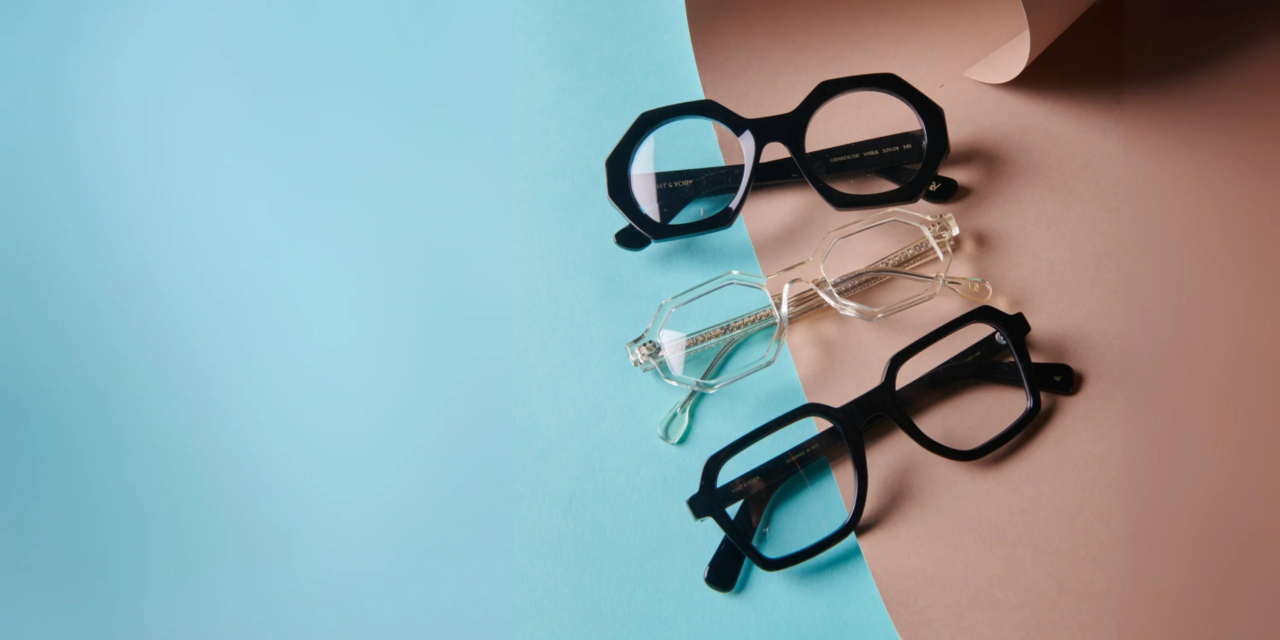 ba mắt kính thân thiện với môi trường làm bằng nhựa Acetate