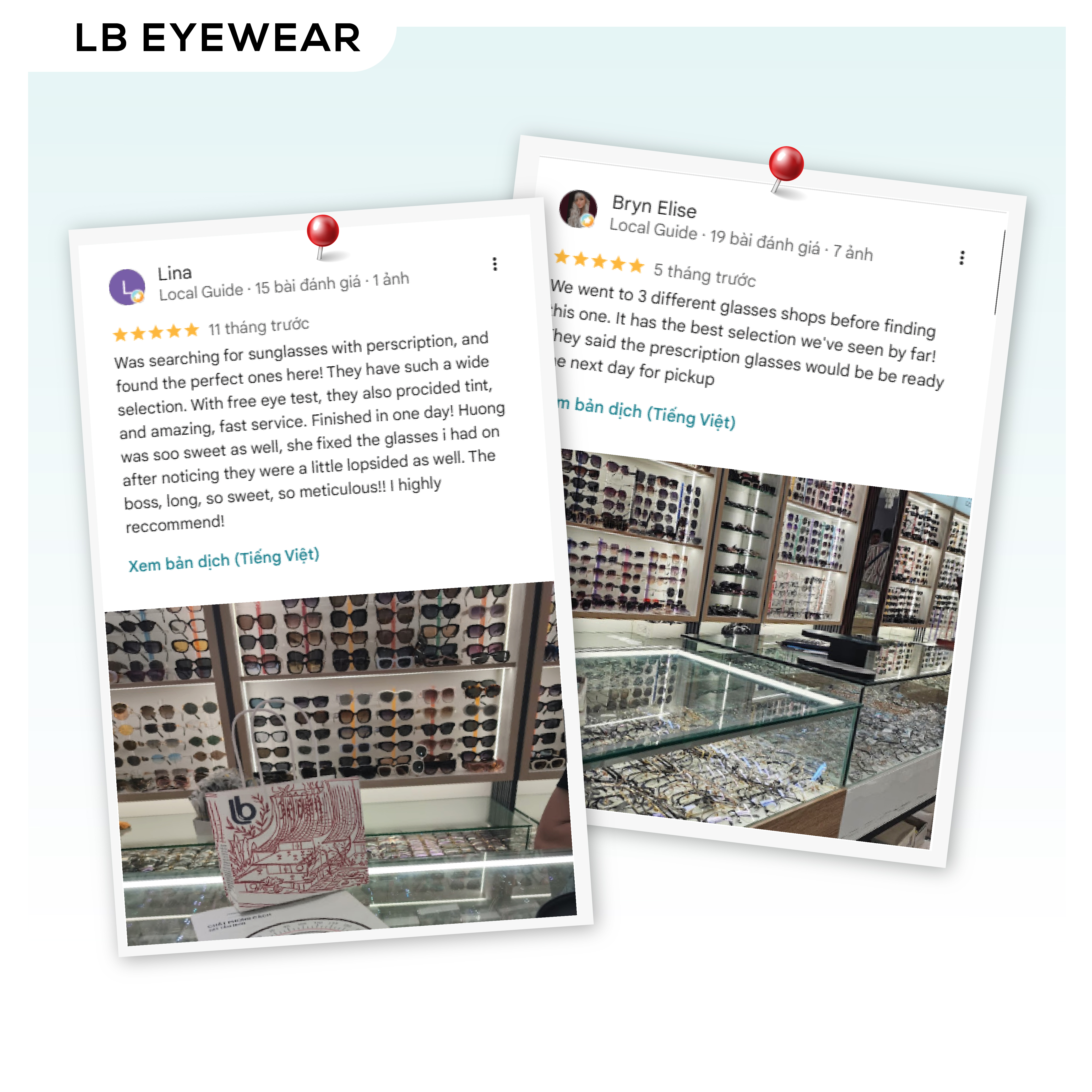 LB Eyewear Customer Fitting 1