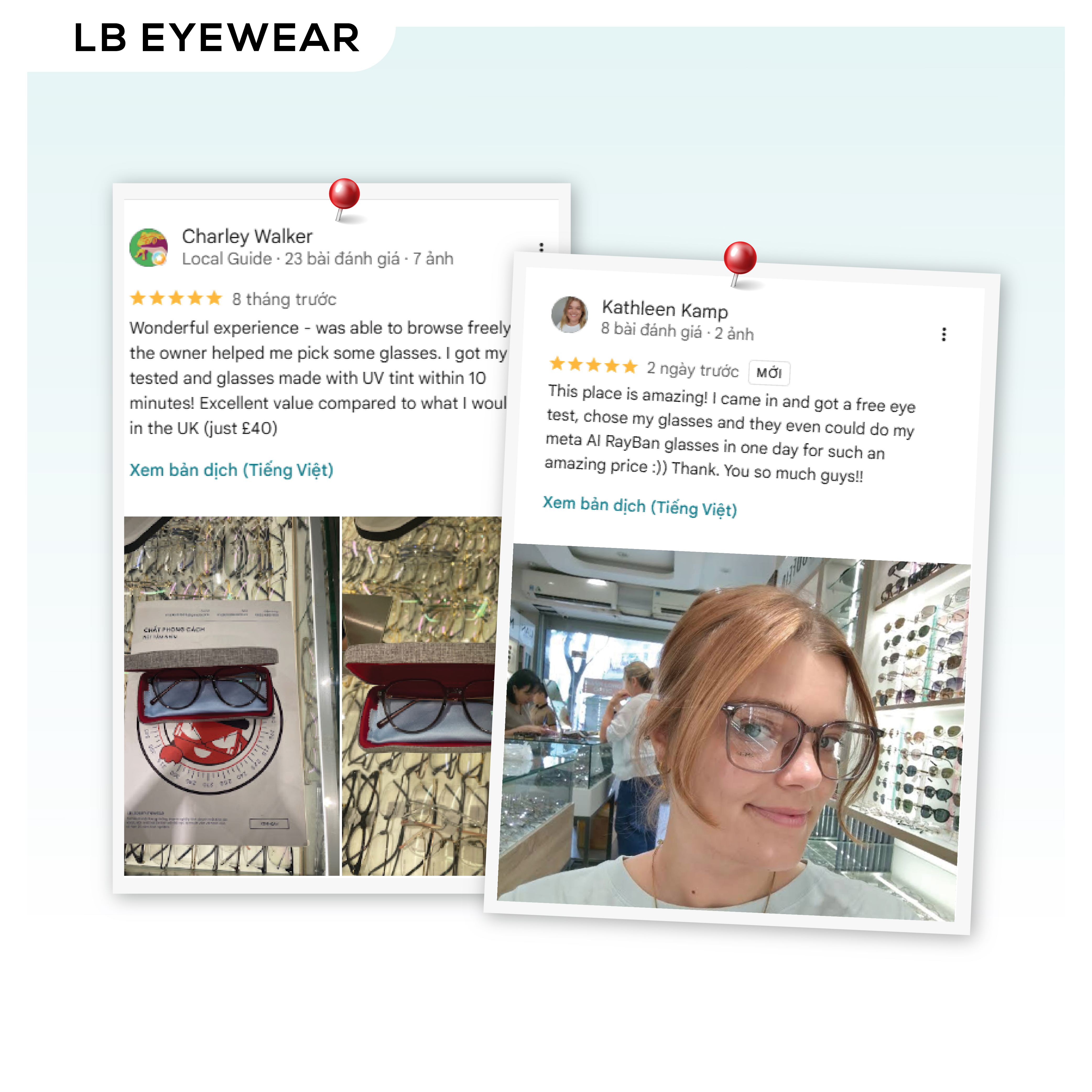 LB Eyewear Customer Fitting 2