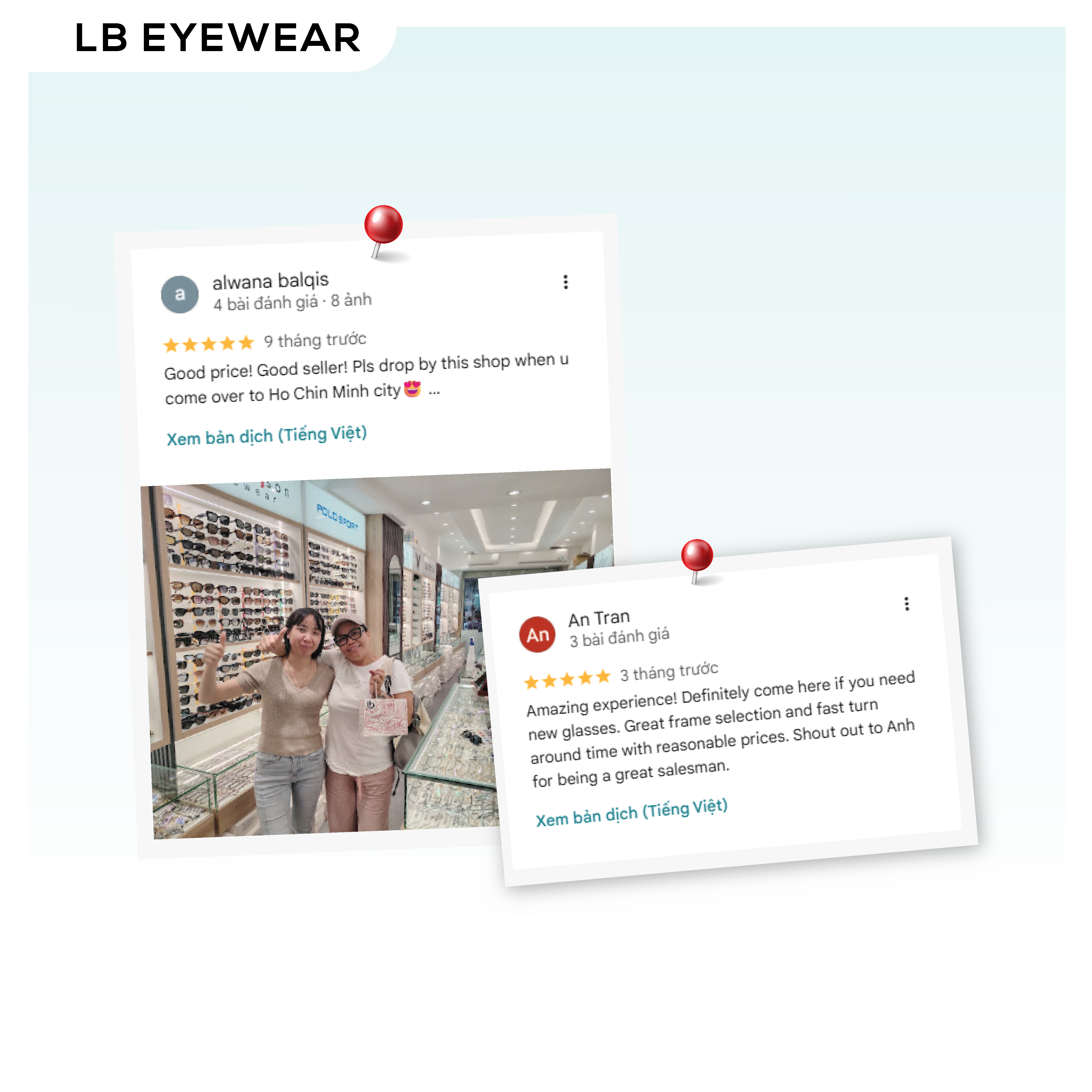 LB Eyewear Store Interior 1